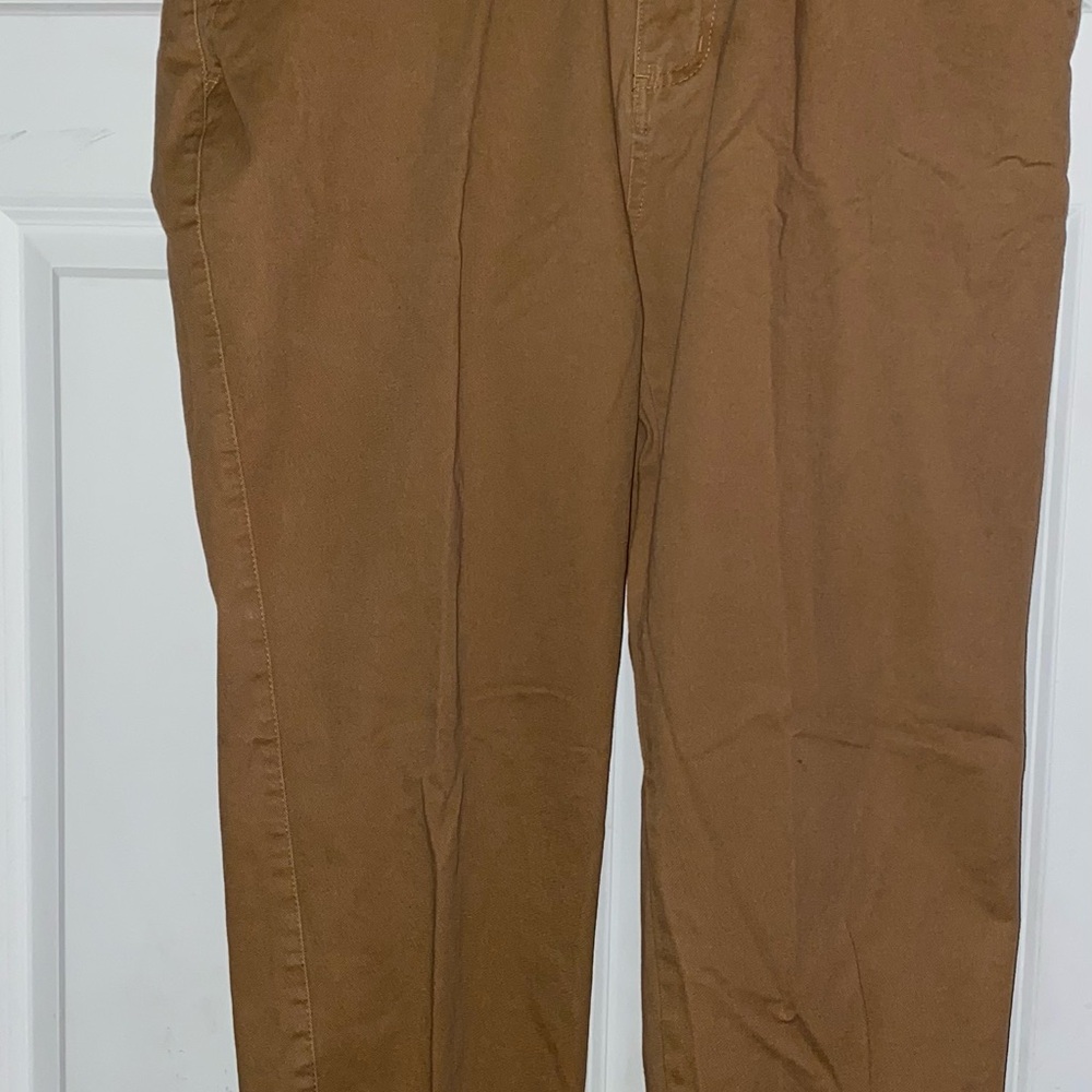 Vandal Collective Men's Brown Joggers With Functional Back Pockets